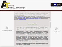Tablet Screenshot of ambiente-total.ucentral.cl